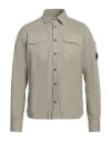 C.p. Company C. P. Company Man Shirt Sage Green Size Xxl Cotton In Sage Green