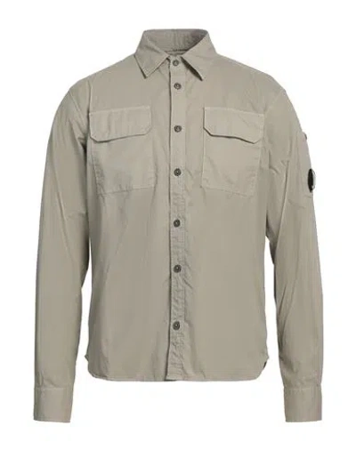 C.p. Company C. P. Company Man Shirt Sage Green Size Xxl Cotton