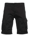 C.p. Company C. P. Company Man Shorts & Bermuda Shorts Black Size 26 Cotton, Elastane