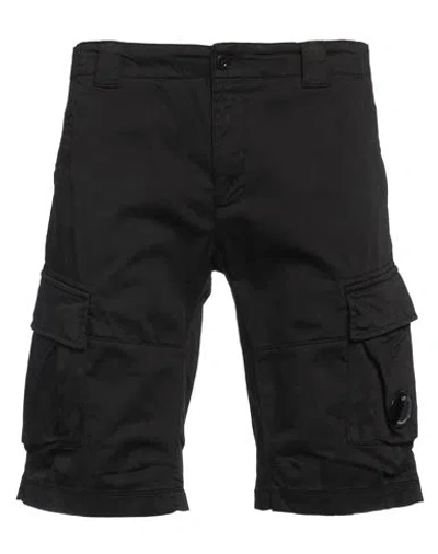 C.p. Company C. P. Company Man Shorts & Bermuda Shorts Black Size 26 Cotton, Elastane