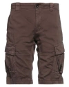 C.p. Company C. P. Company Man Shorts & Bermuda Shorts Chocolate Brown Size 30 Cotton, Elastane