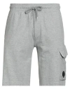 C.p. Company C. P. Company Man Shorts & Bermuda Shorts Grey Size L Cotton In Multi
