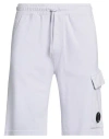 C.p. Company C. P. Company Man Shorts & Bermuda Shorts Lilac Size 3xl Cotton In Purple
