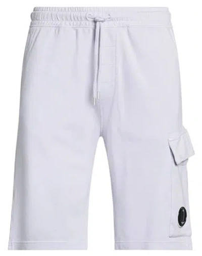 C.p. Company C. P. Company Man Shorts & Bermuda Shorts Lilac Size 3xl Cotton In Purple