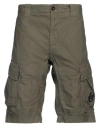 C.p. Company C. P. Company Man Shorts & Bermuda Shorts Military Green Size 30 Cotton