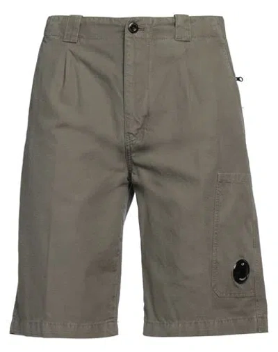 C.p. Company C. P. Company Man Shorts & Bermuda Shorts Military Green Size 42 Cotton, Linen