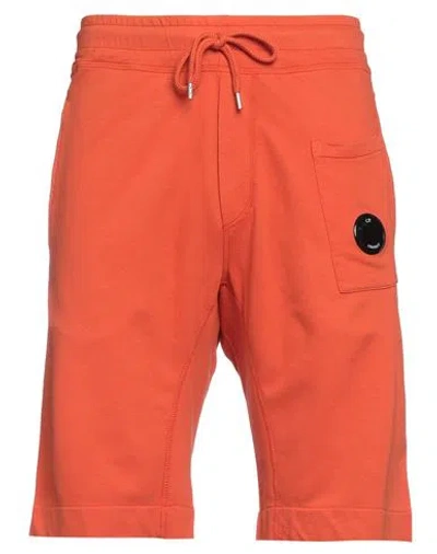 C.p. Company C. P. Company Man Shorts & Bermuda Shorts Orange Size M Cotton