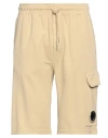 C.p. Company C. P. Company Man Shorts & Bermuda Shorts Sand Size Xs Cotton In Beige
