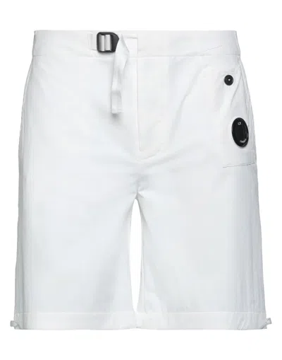 C.p. Company C. P. Company Man Shorts & Bermuda Shorts White Size 26 Polyamide, Elastane