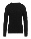 C.p. Company C. P. Company Man Sweater Black Size 40 Wool, Acrylic