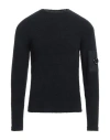 C.p. Company C. P. Company Man Sweater Black Size 38 Cotton, Polyamide In Black
