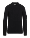 C.p. Company C. P. Company Man Sweater Midnight Blue Size 42 Cotton In Black