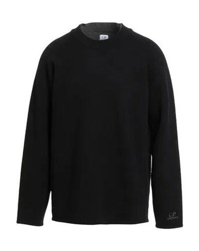 C.p. Company C. P. Company Man Sweater Black Size 46 Cotton, Polyamide, Wool, Synthetic Fibers, Alpaca Wool