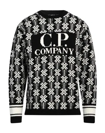 C.p. Company C. P. Company Man Sweater Black Size 48 Virgin Wool