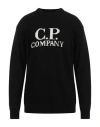 C.p. Company C. P. Company Man Sweater Black Size 46 Wool, Polyamide