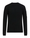 C.p. Company C. P. Company Man Sweater Black Size Xl Virgin Wool, Polyester