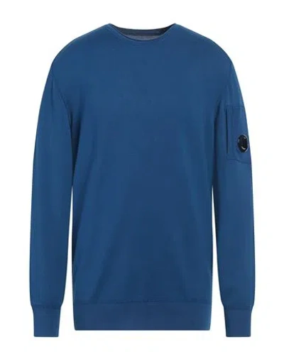 C.p. Company C. P. Company Man Sweater Blue Size 44 Cotton