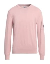 C.p. Company C. P. Company Man Sweater Blush Size 40 Cotton In Pink