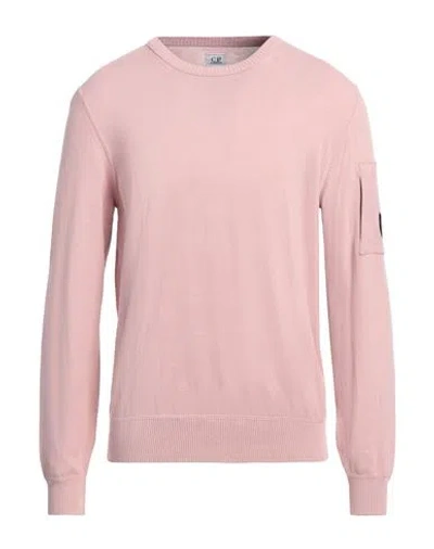 C.p. Company C. P. Company Man Sweater Blush Size 40 Cotton In Pink