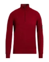 C.p. Company C. P. Company Man Sweater Brick Size 44 Virgin Wool, Polyester In Red