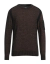 C.p. Company C. P. Company Man Sweater Brown Size 34 Polyamide, Wool