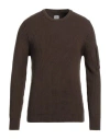 C.p. Company C. P. Company Man Sweater Brown Size 44 Cotton, Polyamide