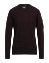 C.p. Company C. P. Company Man Sweater Burgundy Size 38 Polyamide, Wool In Red
