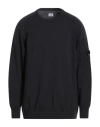 C.p. Company C. P. Company Man Sweater Charcoal Size 3xl Virgin Wool, Polyester In Gray
