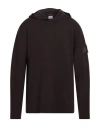 C.p. Company C. P. Company Man Sweater Dark Brown Size Xxl Lambswool, Polyester