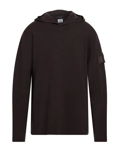 C.p. Company C. P. Company Man Sweater Dark Brown Size Xxl Lambswool, Polyester