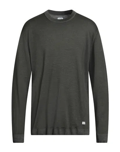 C.p. Company C. P. Company Man Sweater Dark Green Size 3xl Wool In Gray