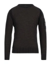 C.p. Company C. P. Company Man Sweater Dark Green Size 36 Polyamide, Wool