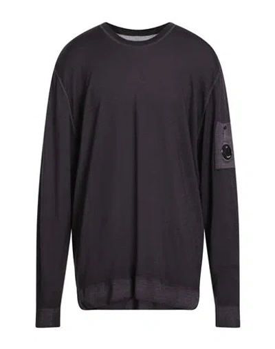 C.p. Company C. P. Company Man Sweater Dark Purple Size 3xl Wool