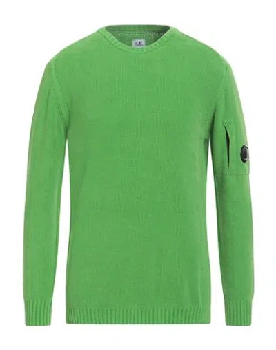 C.p. Company C. P. Company Man Sweater Green Size 40 Cotton In Green