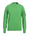 C.p. Company Crew Neck Sweatshirt In Green