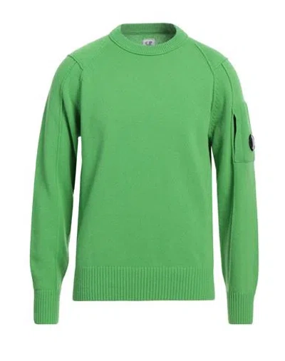 C.P. COMPANY C. P. COMPANY MAN SWEATER GREEN SIZE 46 WOOL, POLYAMIDE