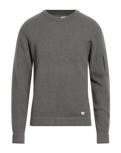 C.p. Company C. P. Company Man Sweater Grey Size Xl Polyamide, Alpaca Wool, Polyester In Gray