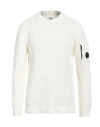 C.p. Company C. P. Company Man Sweater Ivory Size 44 Cotton In White