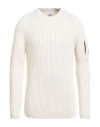 C.p. Company C. P. Company Man Sweater Ivory Size 42 Wool, Polyamide