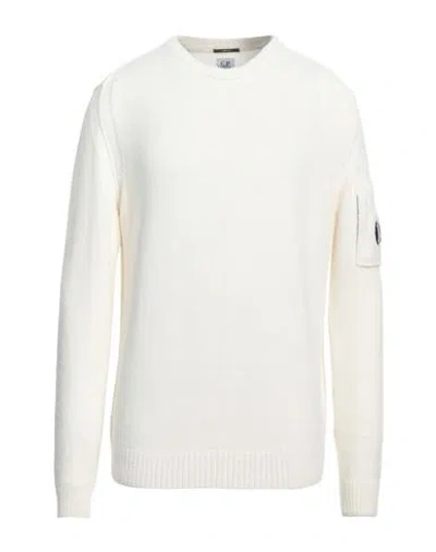 C.p. Company Sweaters In White