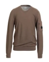 C.p. Company C. P. Company Man Sweater Khaki Size 48 Wool In Brown