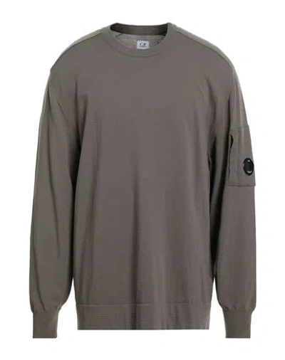 C.p. Company C. P. Company Man Sweater Khaki Size Xxl Virgin Wool, Polyester