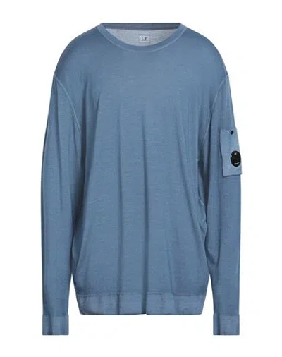 C.p. Company C. P. Company Man Sweater Light Blue Size 3xl Wool