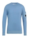 C.p. Company C. P. Company Man Sweater Light Blue Size 48 Wool