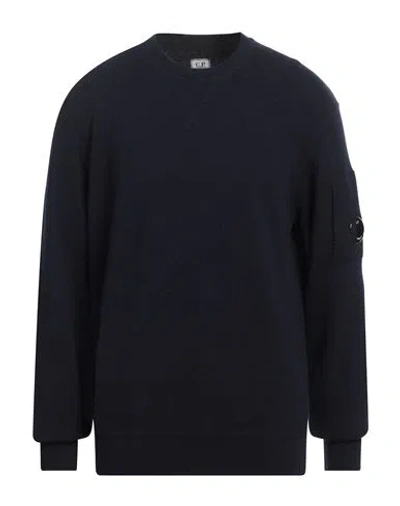 C.p. Company C. P. Company Man Sweater Midnight Blue Size 44 Wool, Polyamide