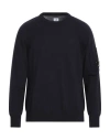 C.p. Company C. P. Company Man Sweatshirt Midnight Blue Size Xxl Cotton In Blue