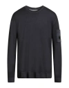 C.p. Company C. P. Company Man Sweater Midnight Blue Size Xxl Wool In Black