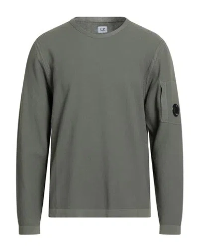 C.p. Company C. P. Company Man Sweater Military Green Size 44 Cotton In Gray