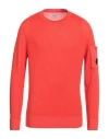 C.p. Company C. P. Company Man Sweater Orange Size 40 Wool In Orange