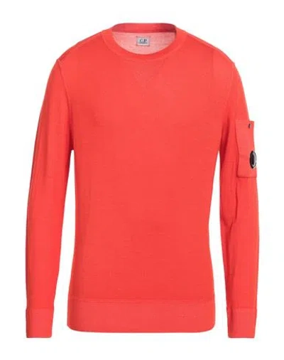 C.p. Company C. P. Company Man Sweater Orange Size 40 Wool
